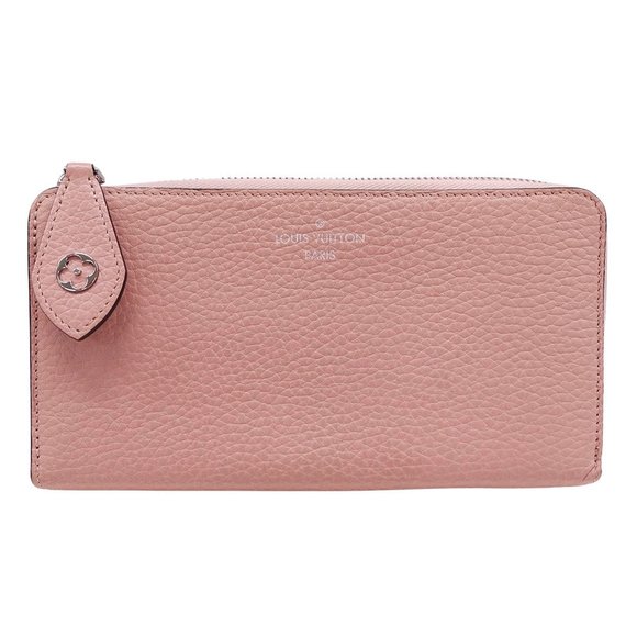 LOUIS VUITTON Pink Leather Wallet - Picture 1 of 15